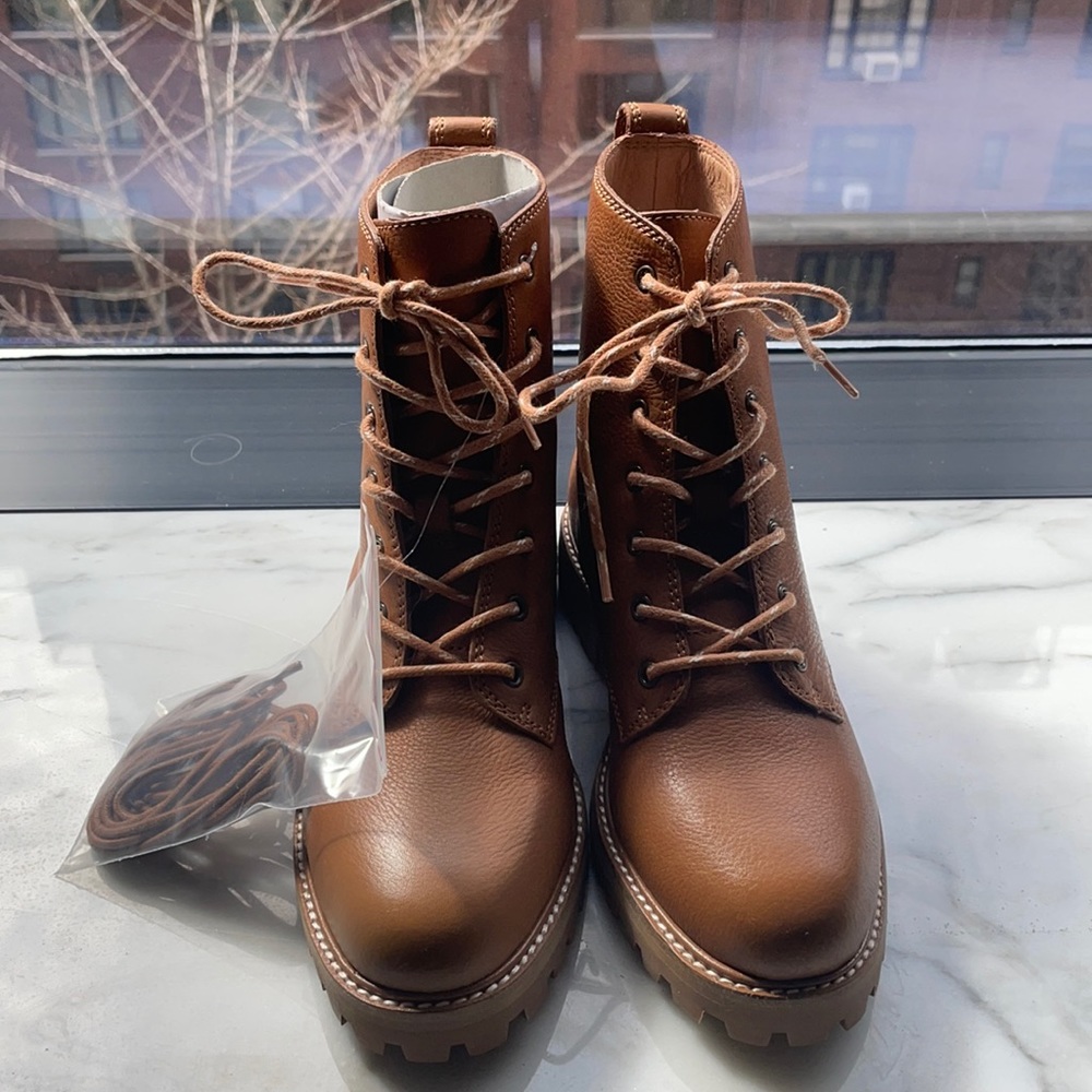 NWT Madewell leather booties sz 5